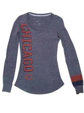 Nike NFL Team Apparel Chicago Bears Long Sleeve Graphic Tee XS Football